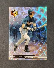 1999 CHIPPER JONES UPPER DECK HOLOGRFX #6 ATLANTA BRAVES HOF EXC COND
