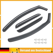 Windabweiser Regenabweiser Set Geeignet für Dacia Duster 2 bj 2017-23 + 8x clips