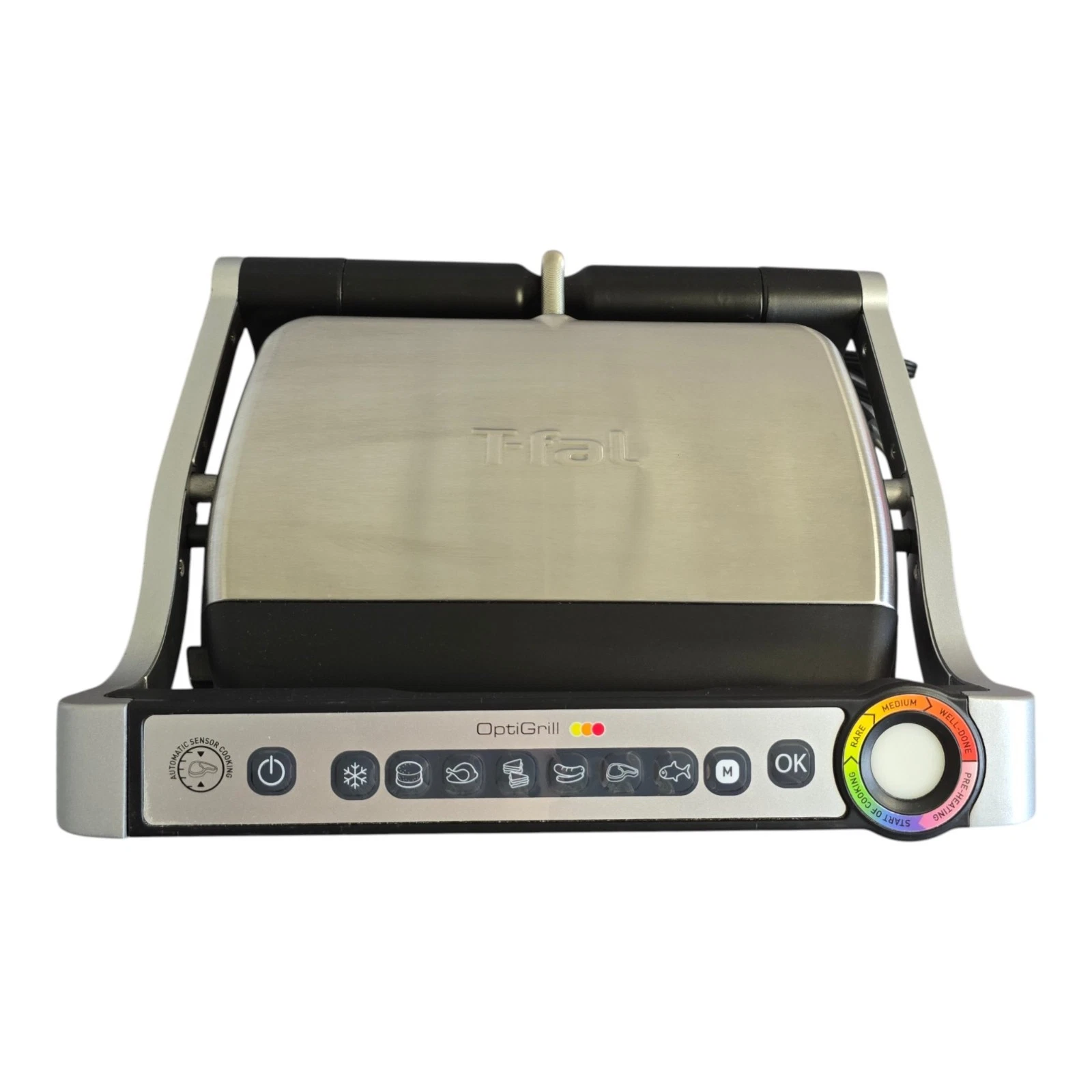 T-Fal OptiGrill Series 8351s1 Automatic Sensor Indoor Grill TESTED & WORKING!
