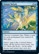 4x MTG Distant Melody, NM-Mint, English Commander: Innistrad: Midnight Hunt