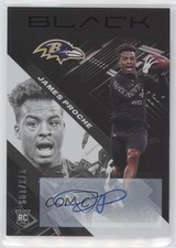 2020 Panini Black Rookies Auto 73/199 James Proche #193 Auto 0bz