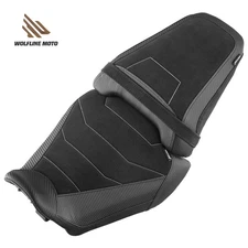 WOLFLINE Moto Driver Passenger Seat For Honda CB650R CBR650R 2024-2025 Comfort