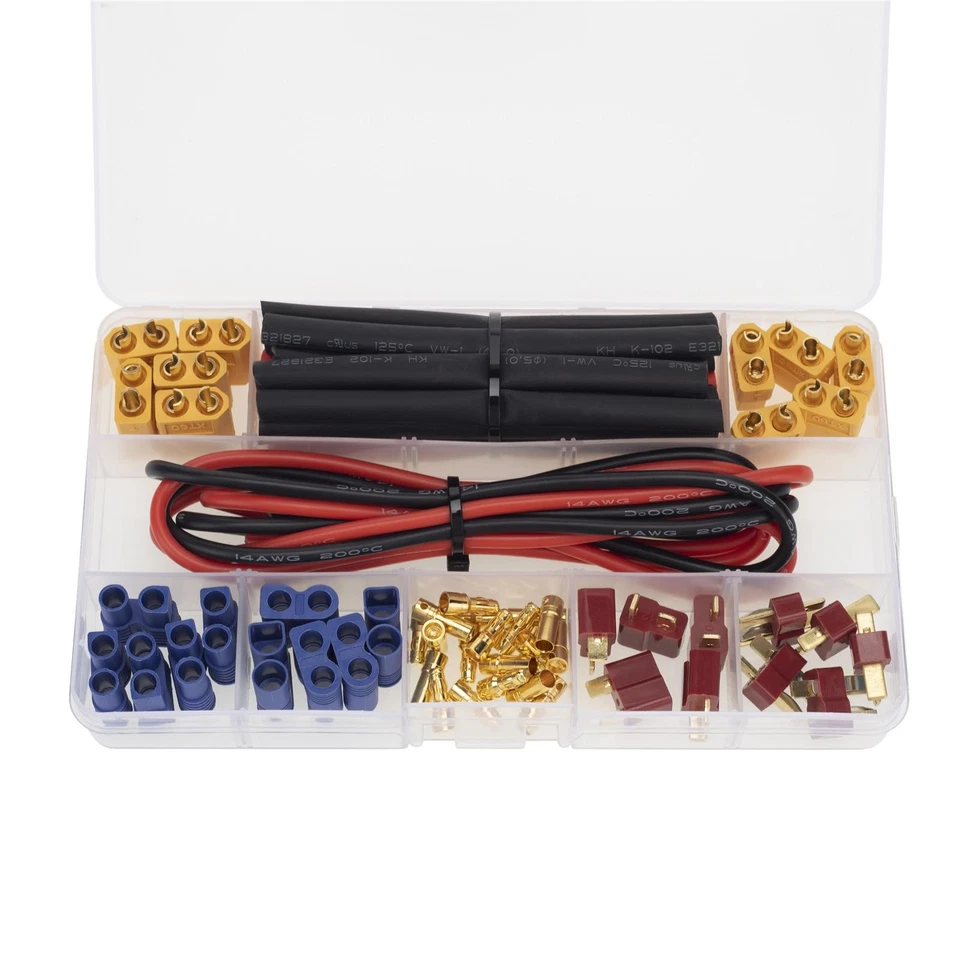 T-Shaped Plug XT60 EC3 Male/Female Connectors For RC FPV Lithium Battery - Image 2 of 4