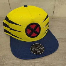 Disney Marvel X-Men '97 Wolverine Snapback Hat Bioworld Marvel Comics Brand New 