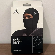 Jordan Therma-FIT Black Fly Warm Hood Hyperwarm Football Men’s Ski Mask Shiesty