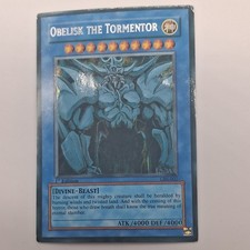 1st edition!Obelisk the Tormentor GBI-002 Unlimited Yu-Gi-Oh! English and other