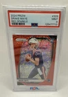 2024 PANINI PRIZM RED SPARKLE #329 DRAKE MAYE ROOKIE RC PSA 9