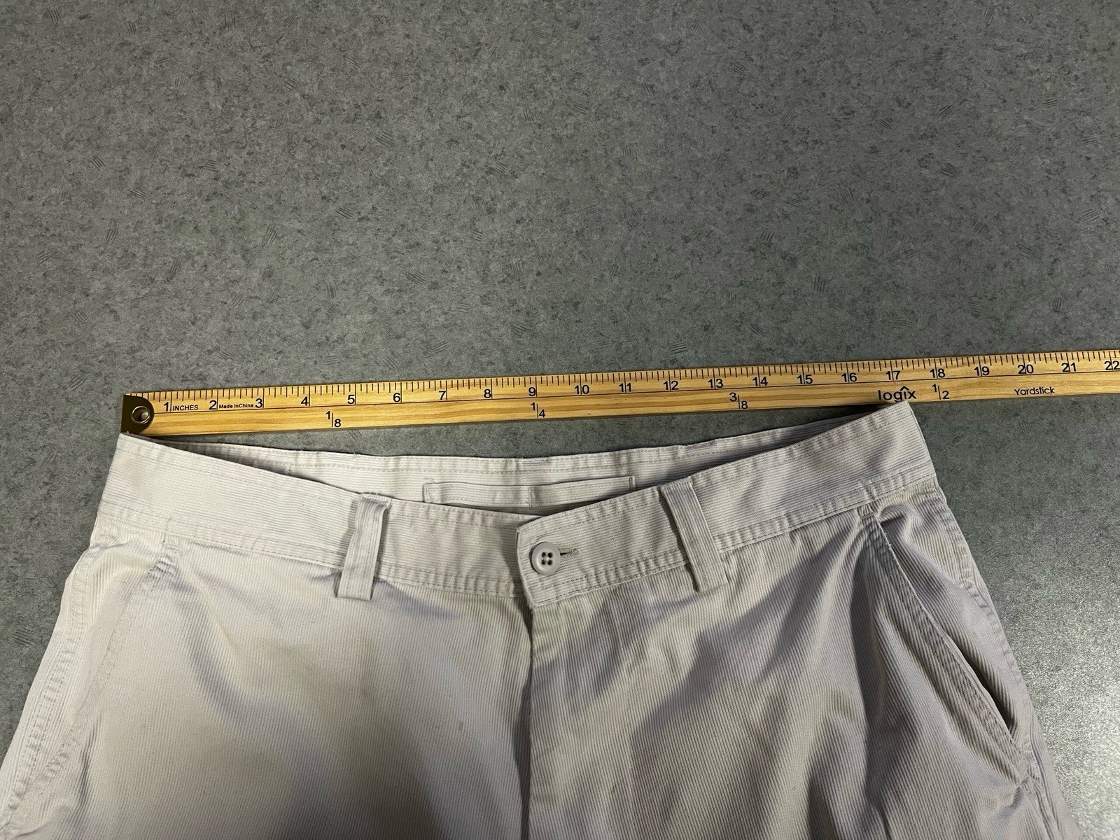 VTG RL Polo Sport Sportsman Cream/Off White Twill Cargo Pants—Men’s 36/32* thumbnail 8