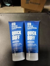 Pack of 2, Duke Cannon Quick Buff Siberian Mint Face Scrub 6oz