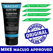 Drug Test Detox Hair Follicle Shampoo - Mike Macujo Method Aloe Rid Old Formula