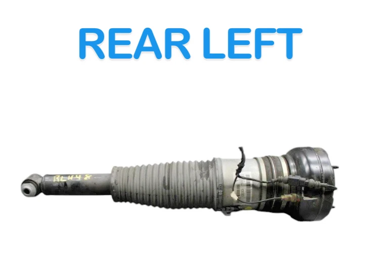11-18 Audi A8 Quattro Rear Left Side Air Shock Strut Absorber 4H0616001N OEM - Image 3 of 4