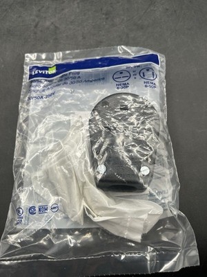 New Leviton 00931-00E 30A/50A 250V 2-Pole 3-Wire NEMA 6-30P NEMA 6-50P