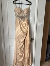 Leely Gold Prom Dress Size 6 Prom Gown Prom Dress
