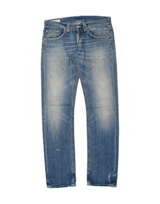 DONDUP Damen Straight Jeans W28 L32 blau CD50