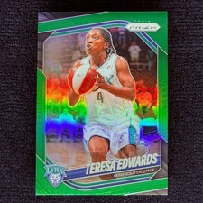 Teresa Edwards - 2025 WNBA Panini Prizm - Minnesota Lynx - #126 - Green Prizm