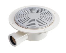 AKW DW90 Low Height Dry Waste with TF Vinyl Floor Adaptor  Wetroom Drains