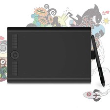 GAOMON M10K PRO 10 x 6.25 Inches Art Digital Graphic Tablet for Drawing Supports