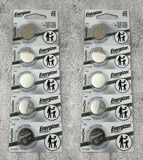 10 Energizer ECR2032 CR2032 2032 3V Lithium Coin Cell Batteries Exp 05/36 