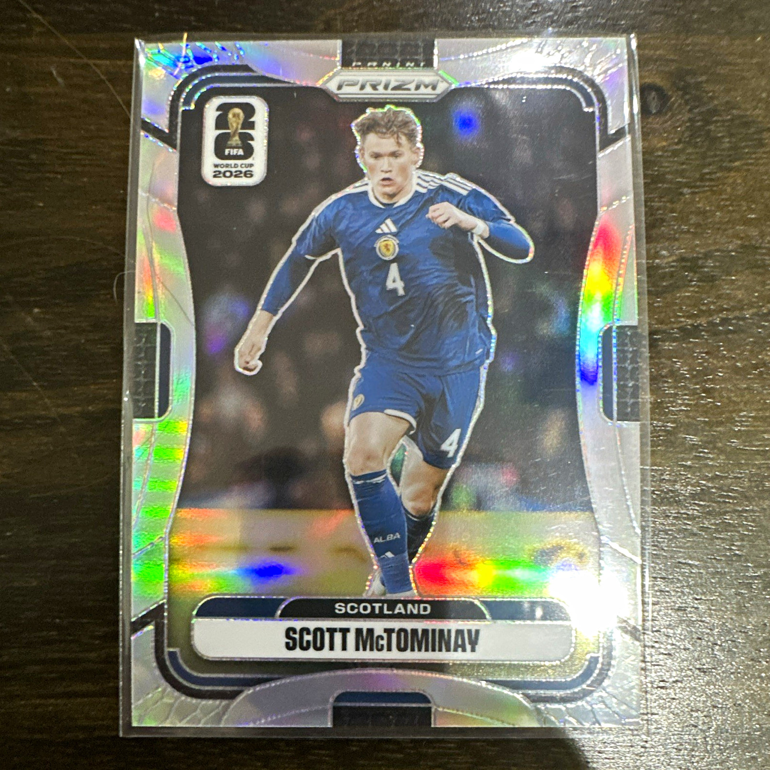 Panini 2026 Prizm FIFA World Cup Scott McTominay Scotland #393 Silver Prizm