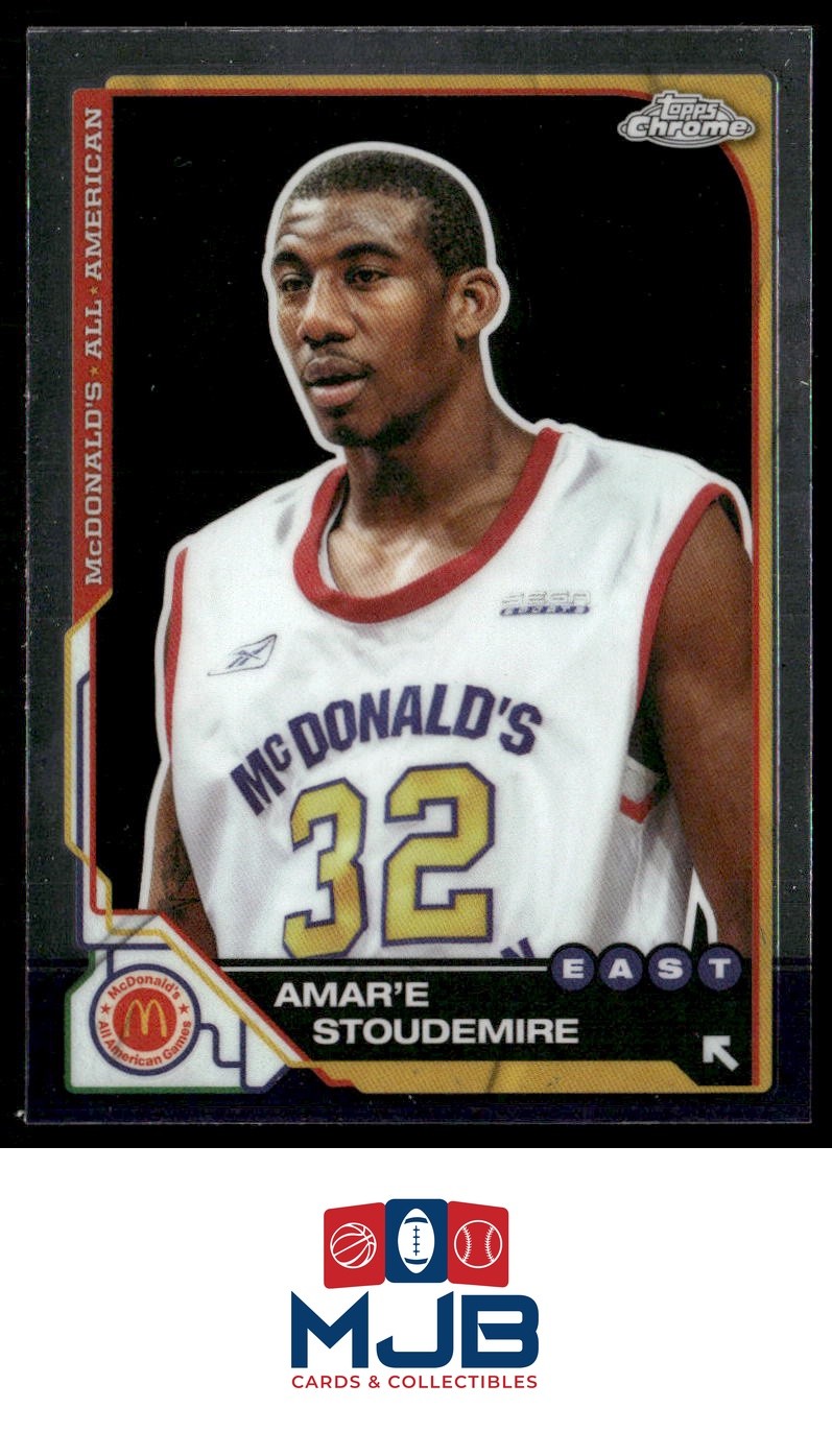 2025 Topps Chrome McDonald's All American Amar’e Stoudemire #82