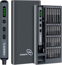 STREBITO Mini Electric Screwdriver Set, 70 in...