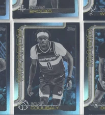 2025-26 Topps Basketball Flagship Blackout Bilal Coulibaly #95