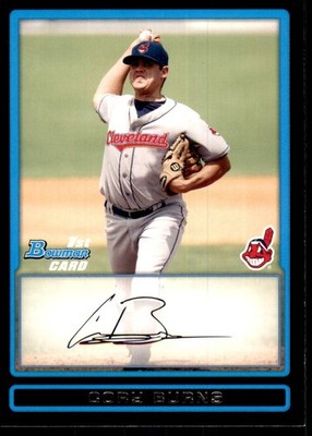 2009 Bowman Cory Burns Baseball Cards #BDPP30