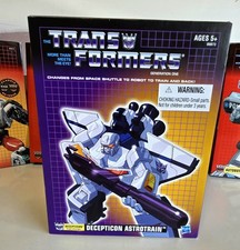 Hasbro Transformers G1 DECEPTICON TRIPLE CHANGER ASTROTRAIN Reissue 2012 NEW