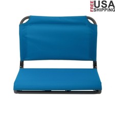 Portable Stadium Seat Padded Bleacher Chair Extra Wide Comfortable Support 225lb
