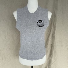 Vintage 90s Walt Disney World Mickey Mouse Gym Muscle Tank Top Kids Size M