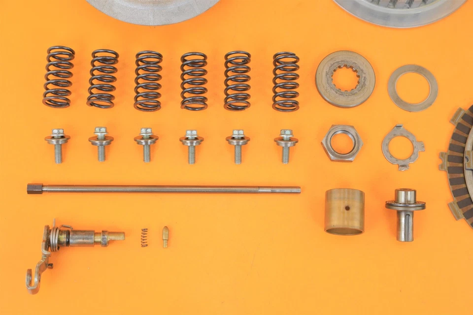 05-09 2009 TE450 TE 450 OEM Embrague Accionado Primario Cesta de Engranaje Juego de Placas de Buje Foto 2 de 4