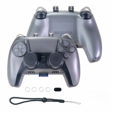 Clear Hard Case for PlayStation 5 Slim Controller - Portable Travel Storage