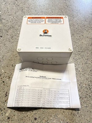 BIG DUTCHMAN Recirculating Feed Relay Power Junction Box Enclosure