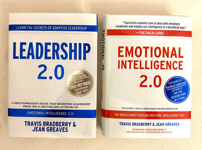 TRAVIS BRADBERRY Books Collection - Emotional Intelligence 2.0 & Leadership 2.0