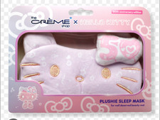 Hello Kitty 50th Plush Sleep Mask Anniversary Edition The Cr me Shop X Sanrio
