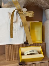 Swarovski - Hyperbola bracelet Infinity and heart, White, Rhodium plated