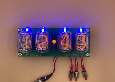 IN-12 Nixie Röhren DIY Uhr Bausatz