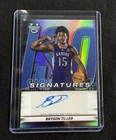 2025-26 Bowman U Best - Bryson Tiller ISO Signatures #IS-BT, Kansas Jayhawks