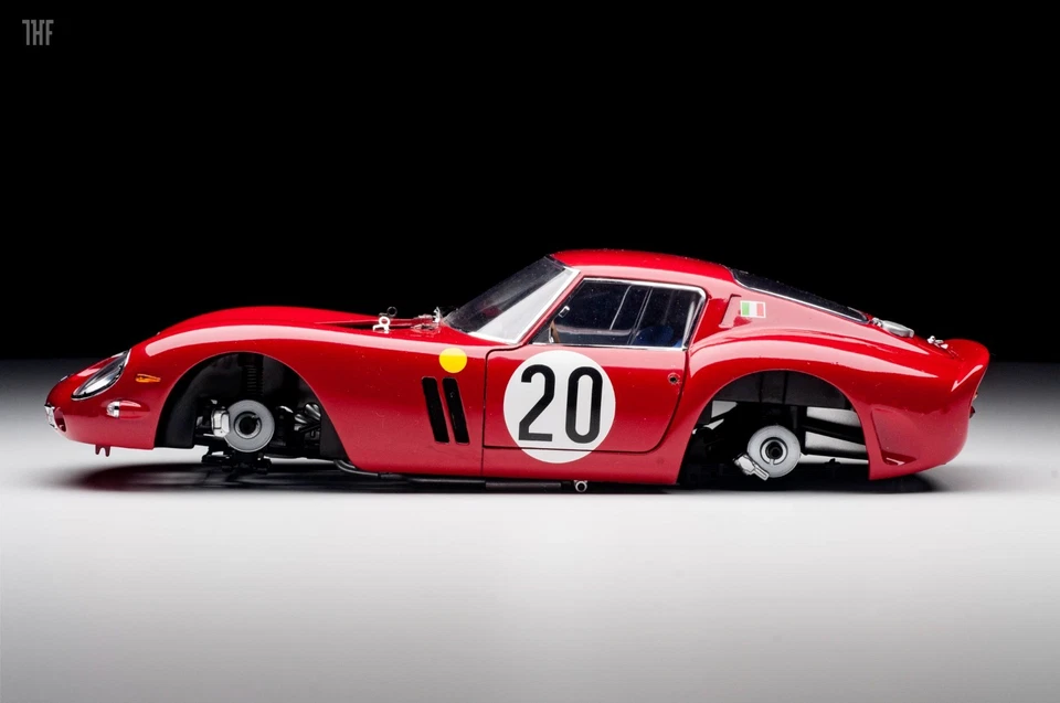 PARTS ONLY-Kyosho Ferrari 250 GTO #20 High End 24h LE MANS 1963-08434B - Immagine 3 di 4