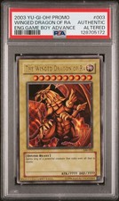 PSA AuthAlt Winged Dragon of Ra GBI-002 Ultra Rare Game Boy Advance Promo Yugioh