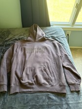 Mauve Fear Of God Essentials Sweatshirt