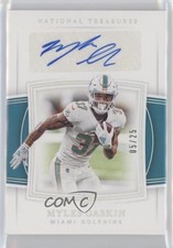 2019 National Treasures Rookie Signatures Holo Silver 5/25 Myles Gaskin Auto 0t1