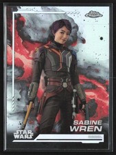 Sabine Wren 2024 Topps Chrome Refractor Star Wars 3