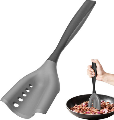 Mincing Spatula Meat Chopper, Hamburger Grinder, Premium Heat Resistant Smasher