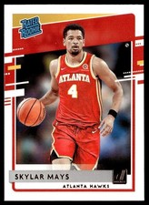 2020-21 Donruss Rated Rookies Skylar Mays Rookie Atlanta Hawks #248