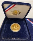 1984 W U.S. Olympic GOLD EAGLE $10 PROOF Commemorative Coin w/ OGP Box & COA