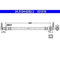 Bremsschlauch ATE 24.5124-0252.3 FüR Ford Transit Tourneo