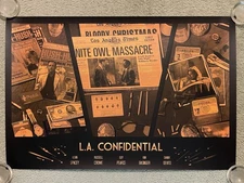 L. A. Confidential Kim Basinger Guy Pierce Mondo Movie Art Print Poster Zi Xu