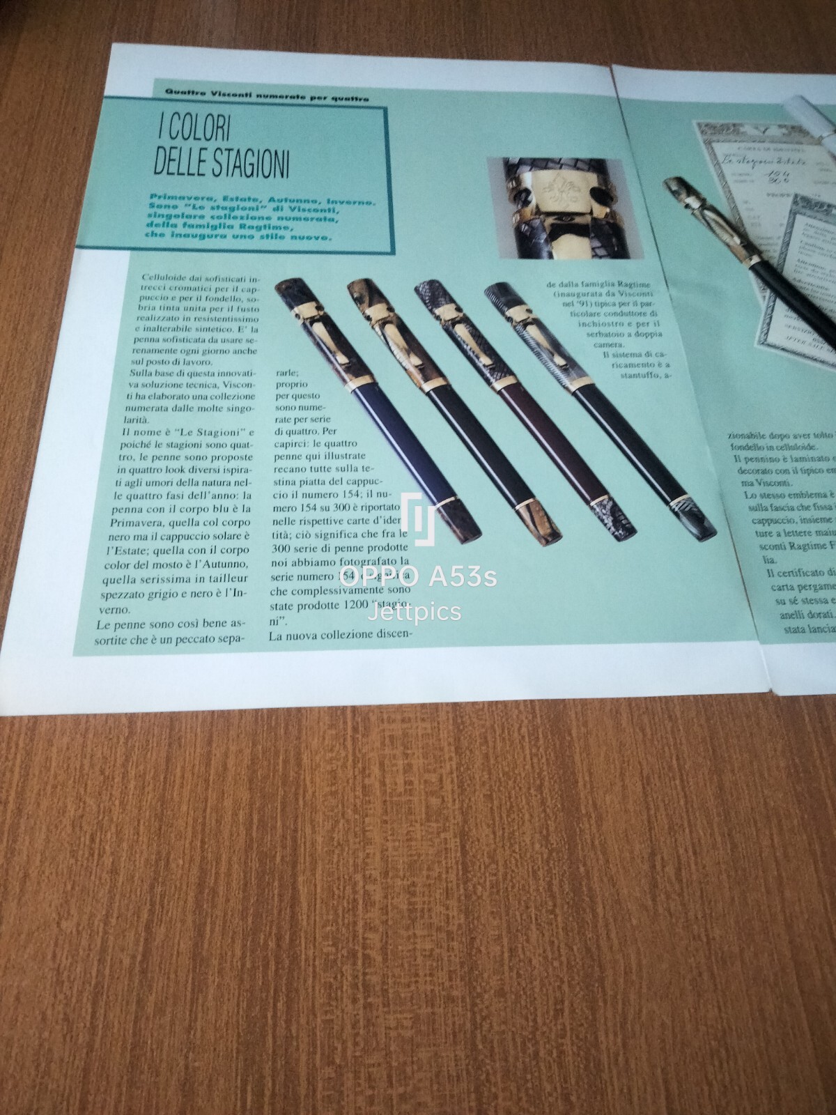 VISCONTI SEASONS Limited Edition Numbered Fountain Pen-image