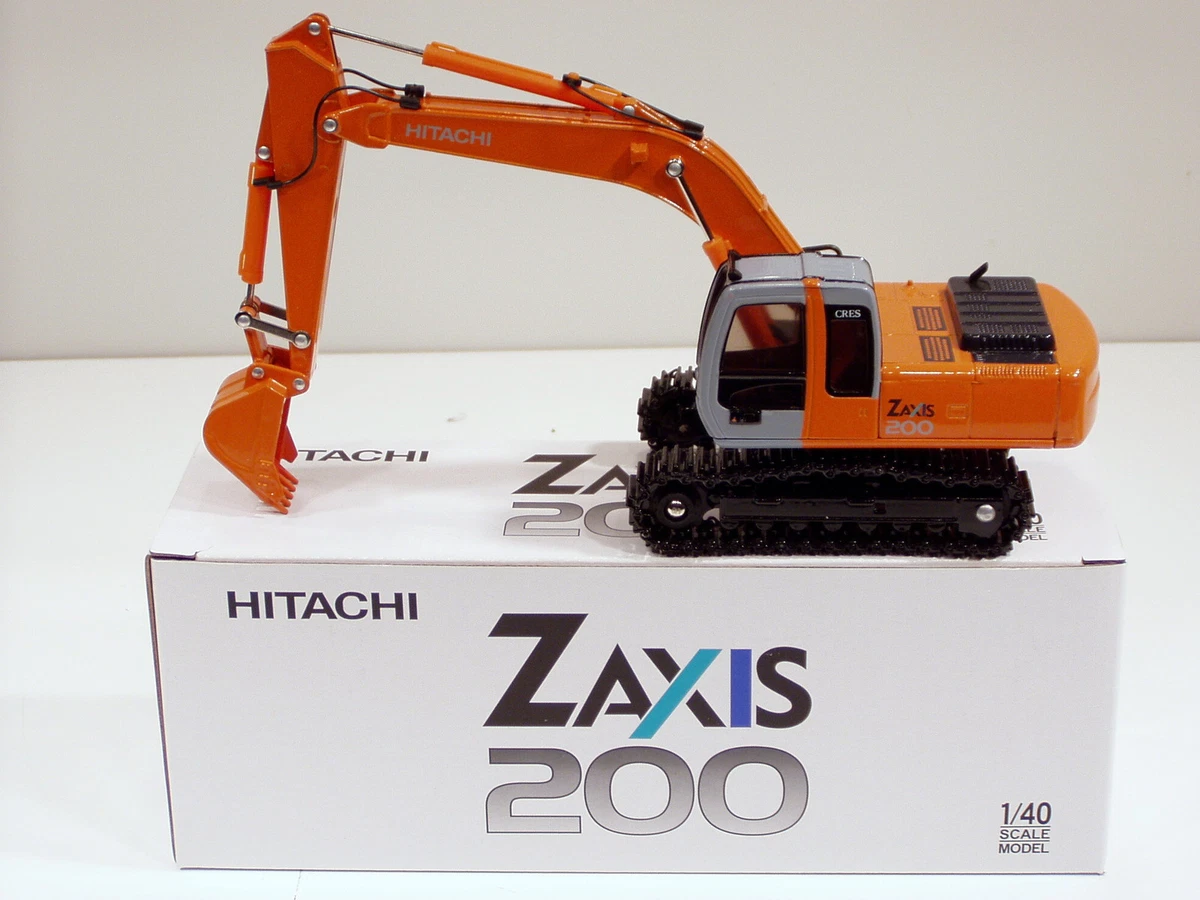 Hitachi Zaxis 200 Excavator - 1/40 - Shinsei - China - MIB | eBay